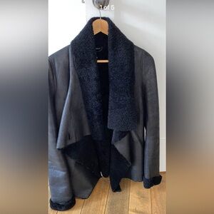 Mackage sheepskin coat